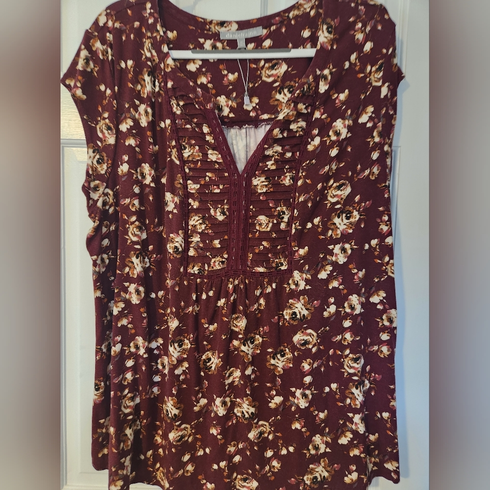 Flowered blouse